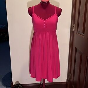Kirra Bright pink sundress with straps GUC Size S